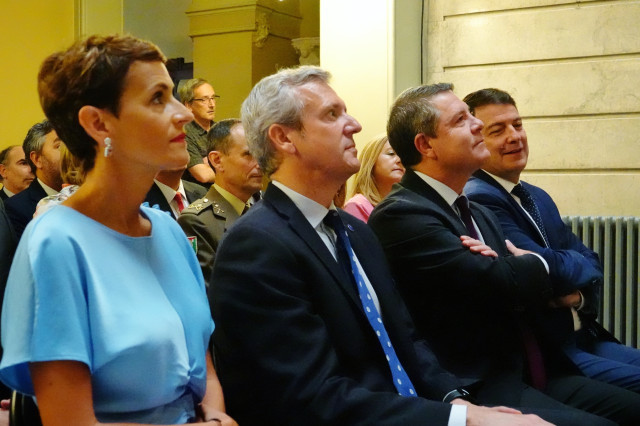 EuropaPress 5356006 i d presidenta navarra maria chivite presidente xunta galicia alfonso rueda