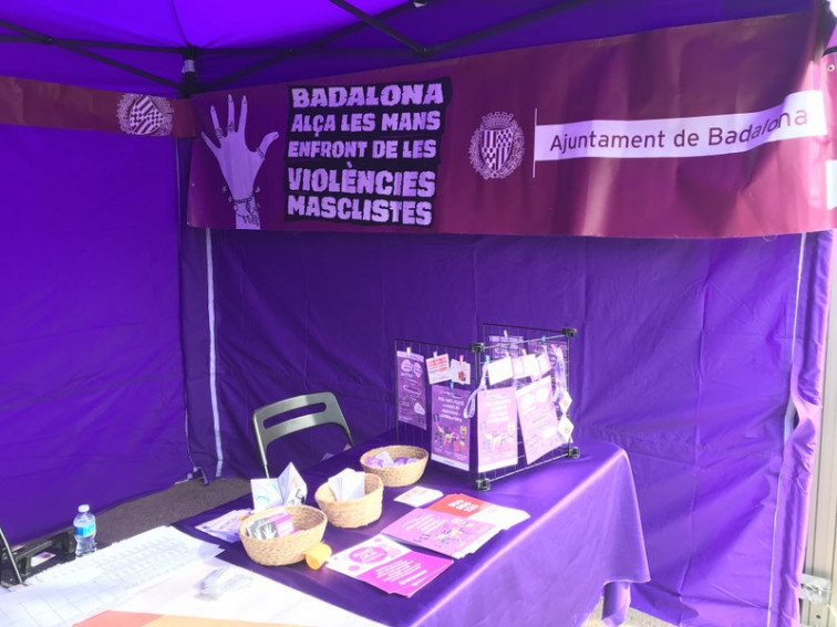 Badalona instal·larà diversos punts liles durant les festes nadalenques