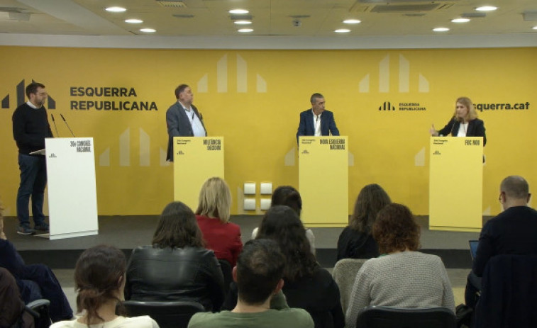 Debat dels candidats d'ERC: Junqueras demana recosir el partit mentre Godàs i Solá demanen renovació
