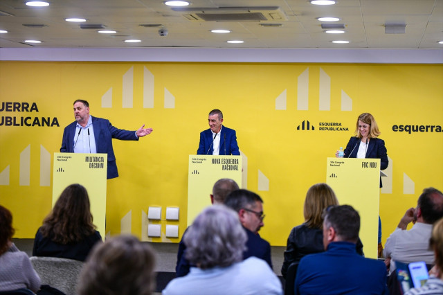 EuropaPress 6375319 candidatos presidencia erc oriol junqueras militancia decidim xavier godas