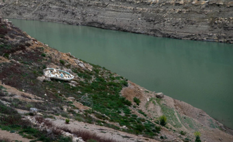 El nivell d'aigua als embassaments de les conques internes s'estanca al voltant del 34,4%