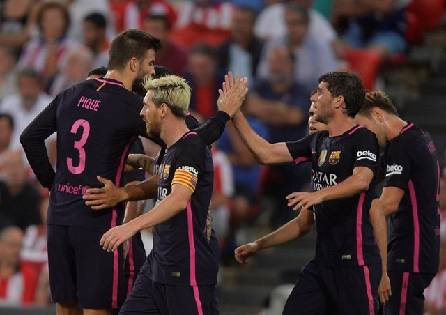 El Barça conquista patint San Mamés