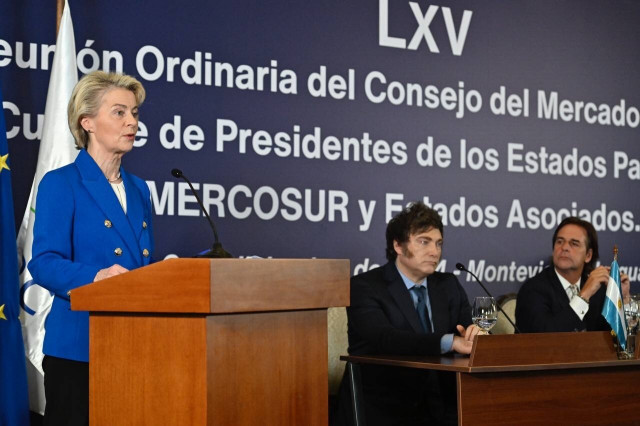 Von der Leyen tanca l'acord comercial de la UE amb Mercosur