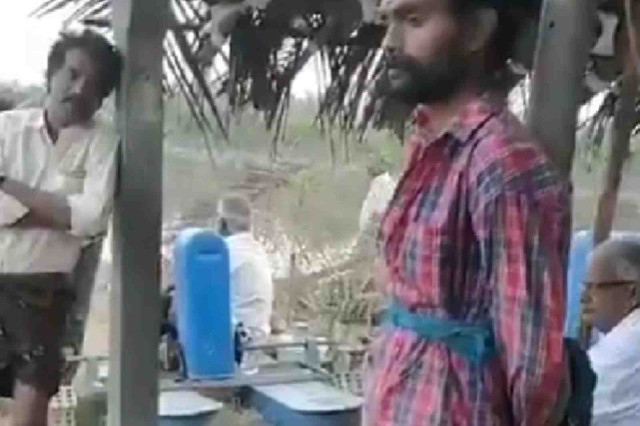 VÍDEO: Grangers lliguen un pal a un activista ambiental i li donen una pallissa brutal