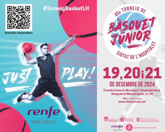 Renfe, tren oficial del 45è Torneig de Bàsquet Júnior Ciutat de L'Hospitalet