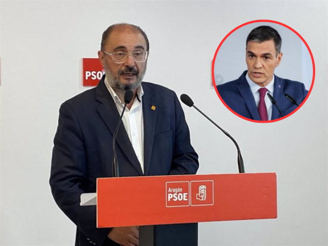 Javier Lambán posa fi a la vida política institucional