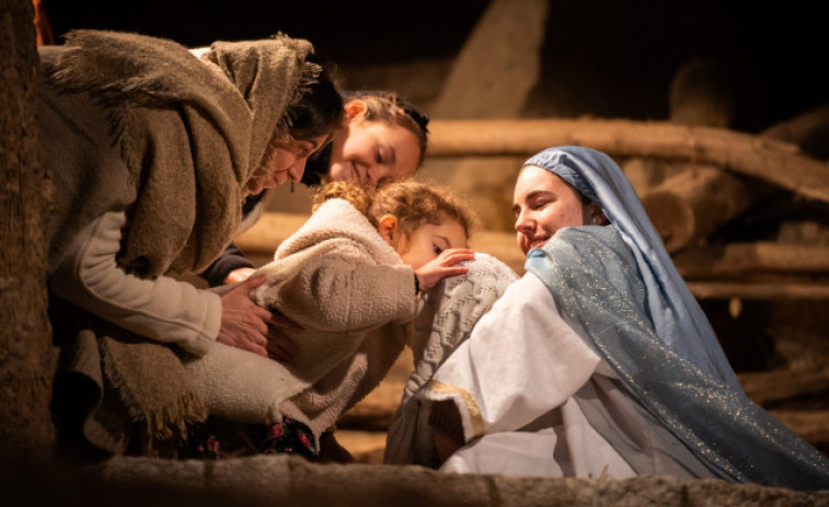Més de 50 anys d'història: El Pessebre Vivent de Sant Fost celebra el Nadal de manera única