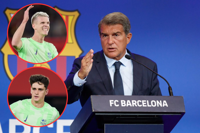 El Barça encara espera poder inscriure Dani Olmo i Pau Víctor