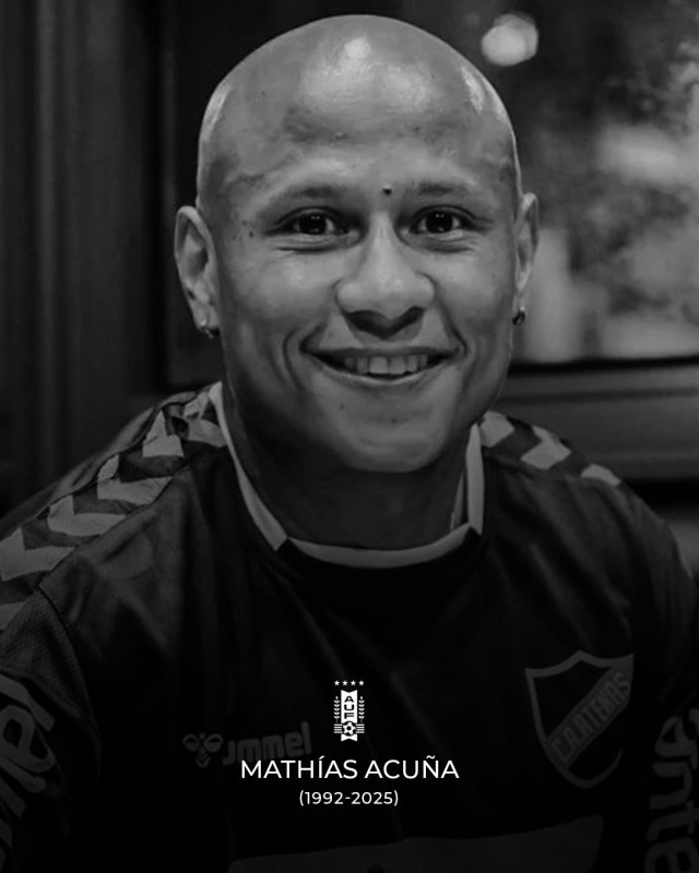 Troben mort en un hotel el futbolista uruguaià Mathías Acuña