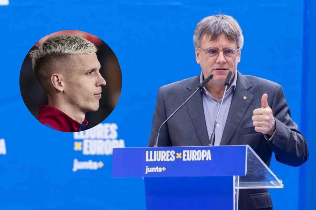 Puigdemont es riu per la inscripció d'Olmo i Víctor: 