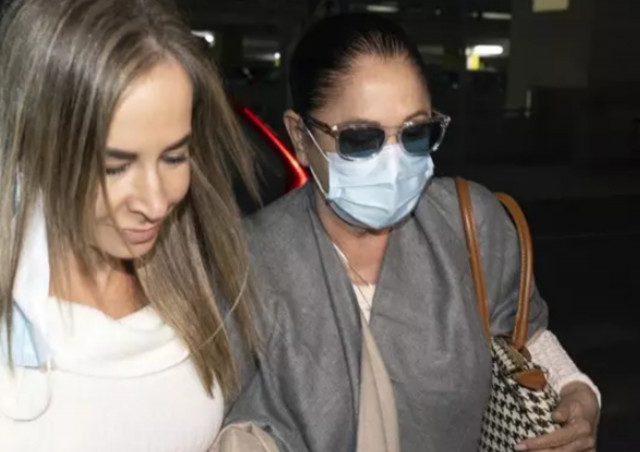Isabel Pantoja es deixar tornar a veure a l'hospital per donar suport a la seva neboda Anabel
