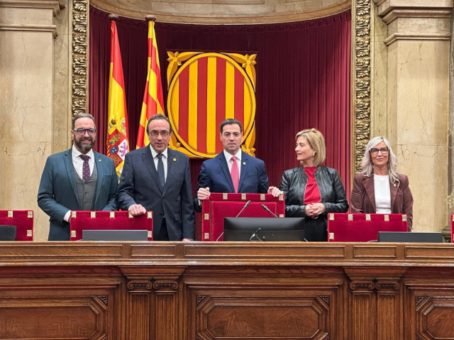 Josep Rull i el lehendakari Pradales destaquen 