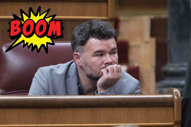 Rufián (ERC), contundent contra l'acord entre PSOE i Junts: 