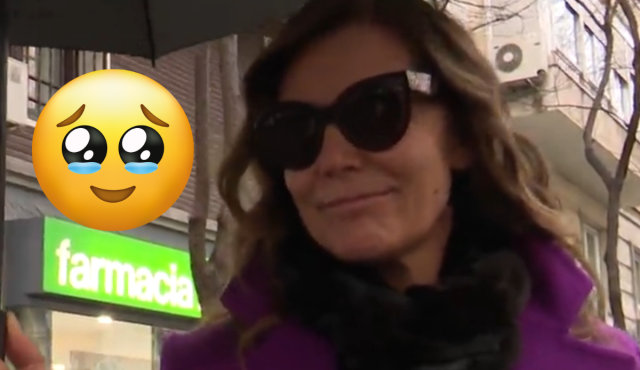 Mar Flores, a punt de plorar, parla del seu fill i del seu net: 