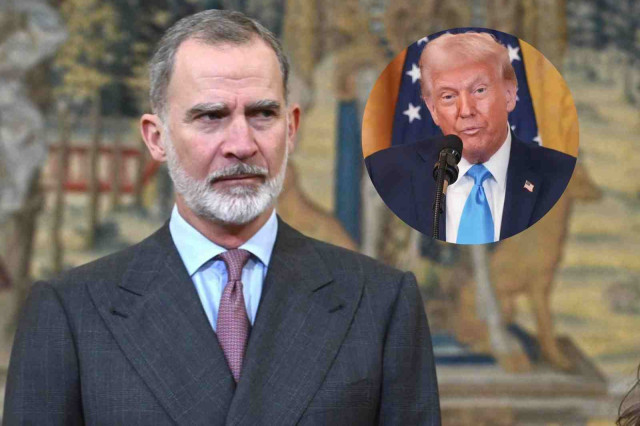 El Rei Felip VI reacciona a la decisió de Trump d'eliminar l'espanyol de la web de Casa Blanca
