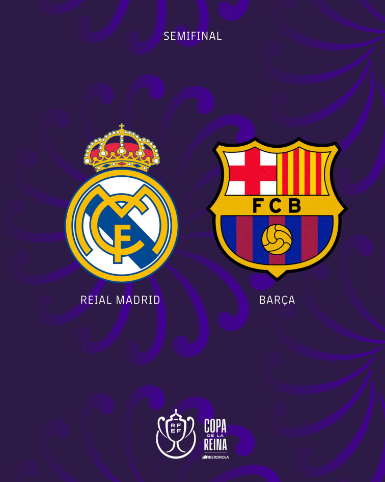 El sorteig de la Copa de la Reina ofereix un Barça-Reial Madrid per a les 'semis'