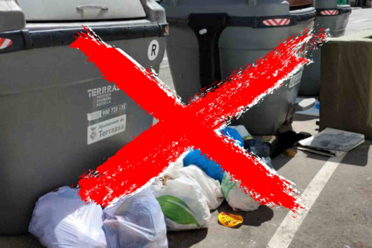 Alerta a Terrassa! Més de 750 contenidors cremats des del 2019