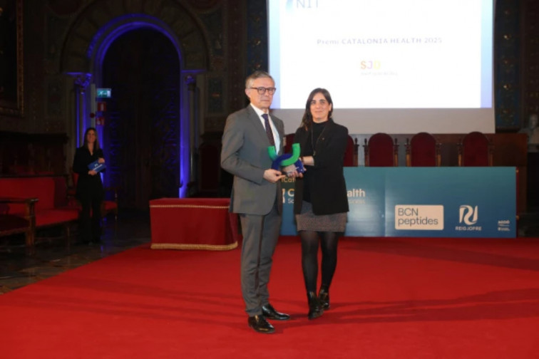 L'Hospital Sant Joan de Déu de Barcelona rep el premi Catalonia.Health 2025