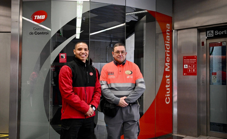 Miracle al Metro de Barcelona! Una dona pareix a l'estació de Ciutat Meridiana