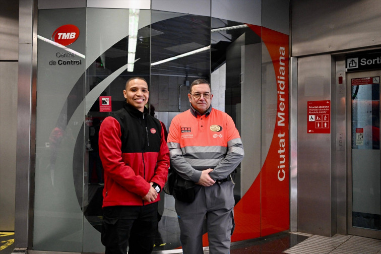 Miracle al Metro de Barcelona! Una dona pareix a l'estació de Ciutat Meridiana