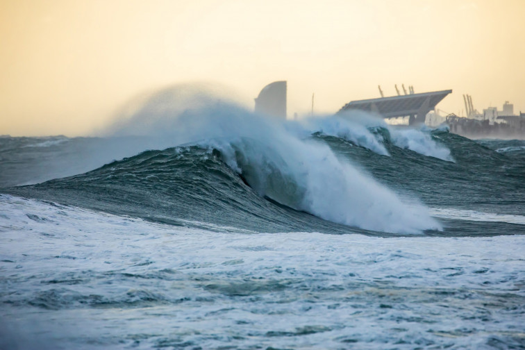 El nivell de la mar de les platges del nord de Barcelona puja 14 centímetres en 25 anys