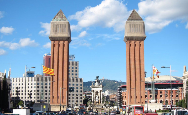 L'espectacular reforma projectada per a la plaça d'Espanya de Barcelona i part de Montjuïc