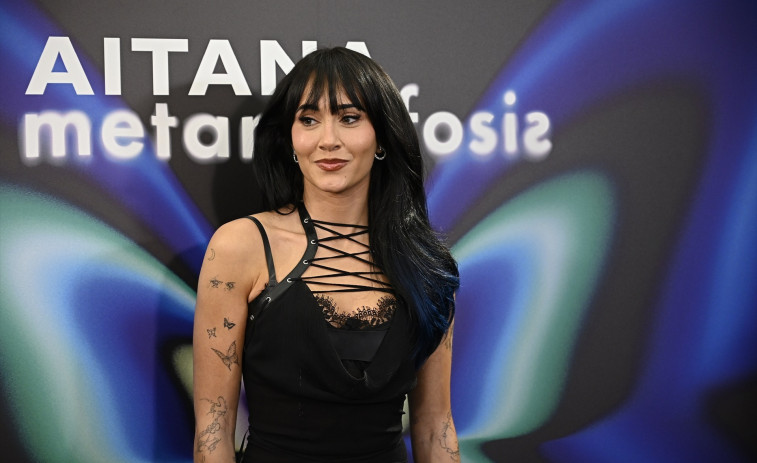Aitana acomiada a la seva mà dreta hores abans d'estrenar el seu documental