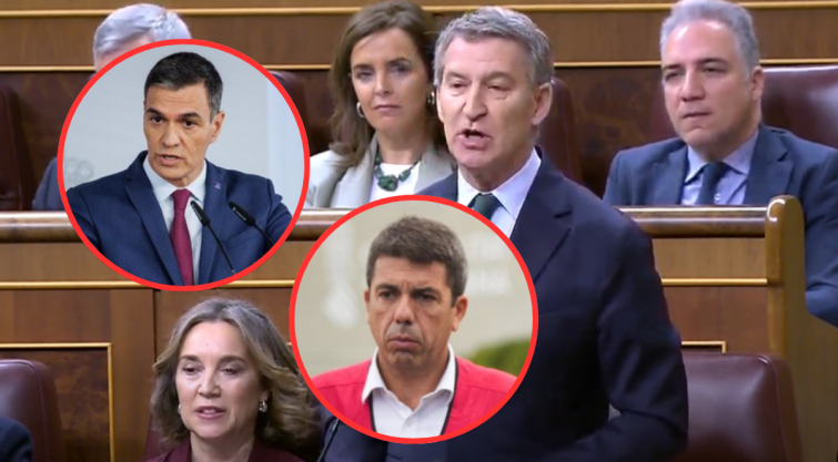 Feijóo carrega contra Generalitat i Govern central per la DANA: 