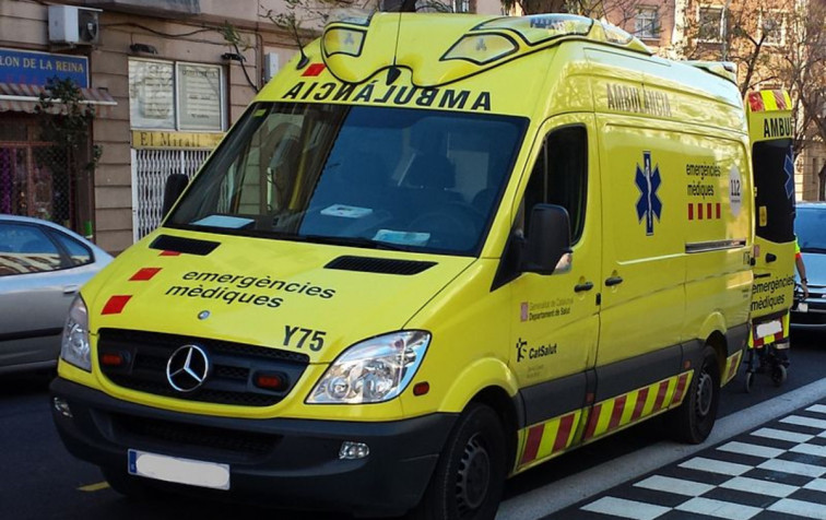 Cinc ferits, un de greu, en caure un cotxe per la muntanya de Montjuïc
