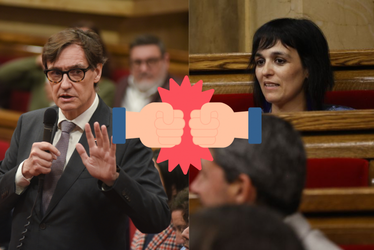 VÍDEO | Tensió al Parlament: nou enfrontament entre Salvador Illa i Sílvia Orriols