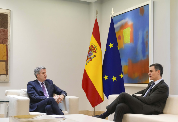 Feijóo critica la falta d'informació després de la reunió a Moncloa
