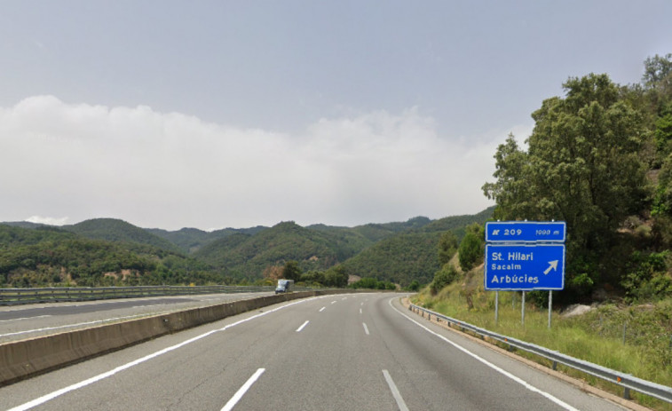 Greu accident a Arbúcies: quatre ferits, un d'ells greu