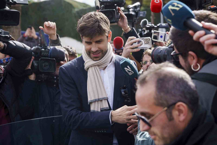 Piqué trenca a plorar al jutjat: 