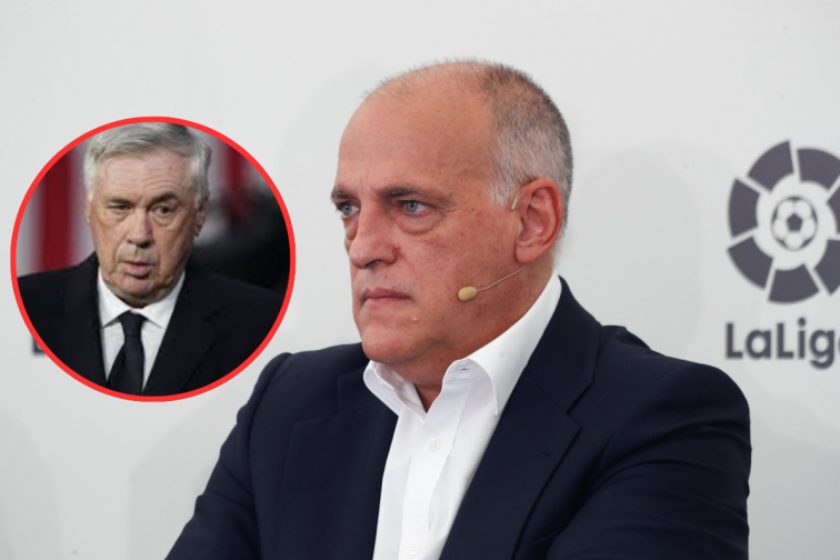 Tebas, irònic en la seva resposta després de l'ultimàtum d'Ancelotti