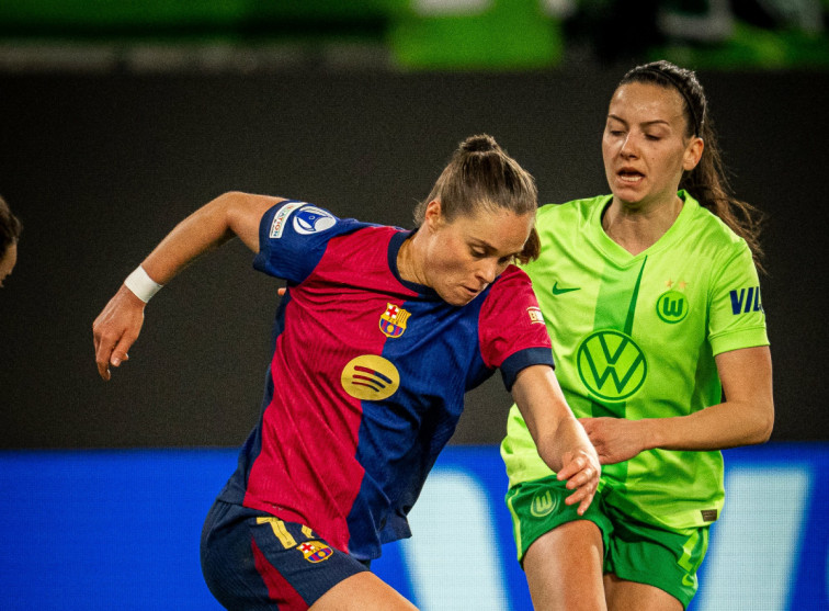 El Barça fa por a Europa: golejada a Wolfsburg (1-4) i peu i mig a les semis de Champions