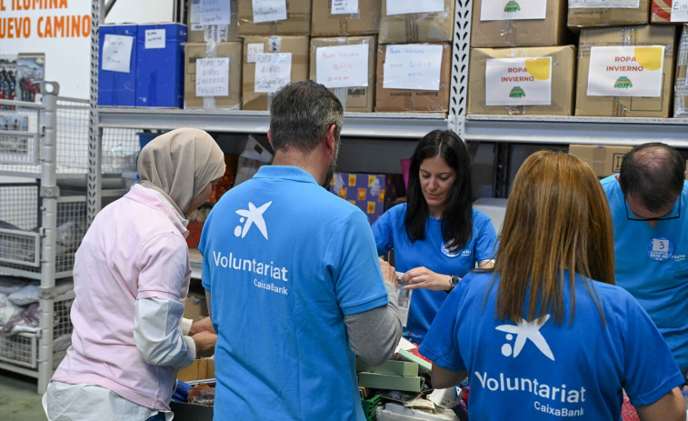 Voluntariat CaixaBank mobilitza a més de 5.500 voluntaris a Catalunya en 7.600 activitats en 2024