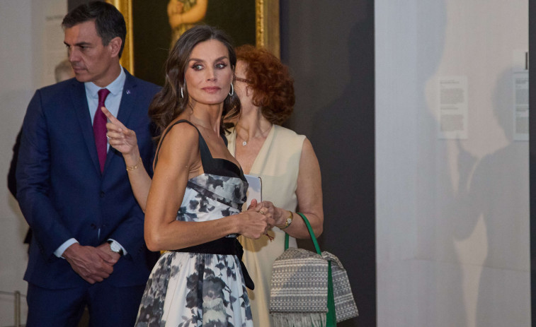 La Reina Letizia 'comença la seva setmana d'ajuda humanitària'