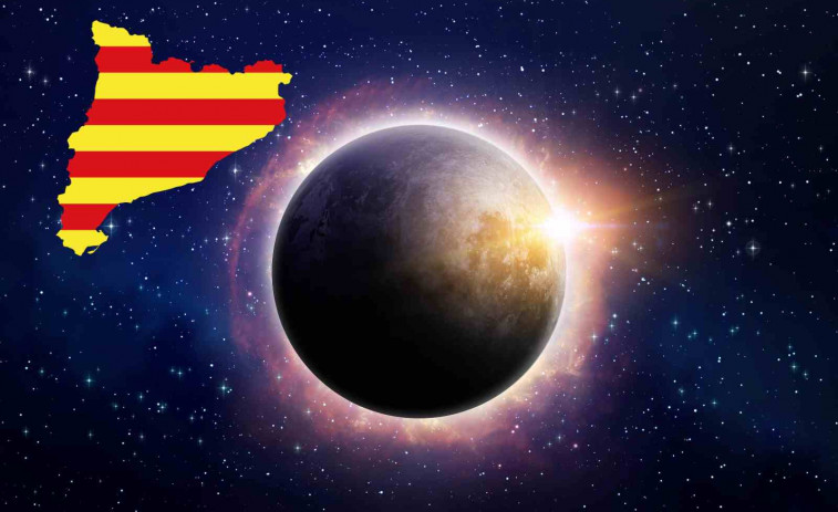Tots els detalls sobre l'eclipsi solar parcial que serà visible a Catalunya aquest dissabte