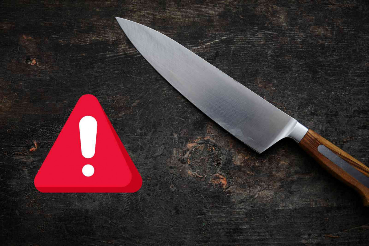 Cuchillo, alerta