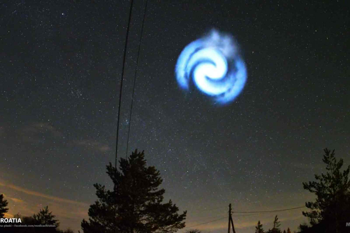 Espiral en el cielo
