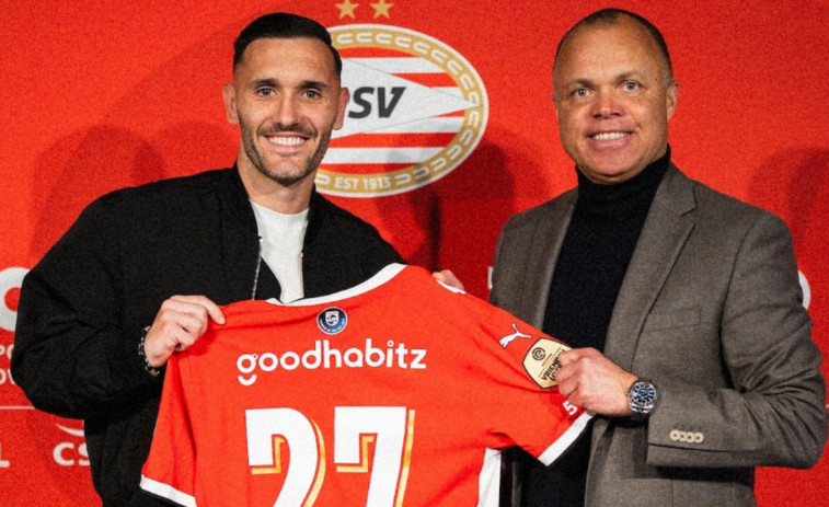 Contratemps per a Lucas Pérez: es contagia de tuberculosi i estarà 3 o 4 setmanes apartat del PSV