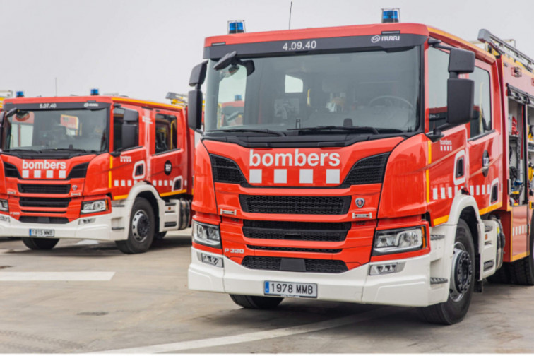Bombers en acció: controlats els incendis declarats a l'Arboç i Fornells