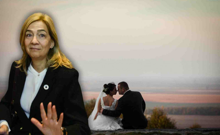 Què feia la infanta Cristina en un casament secret? La polèmica foto robada