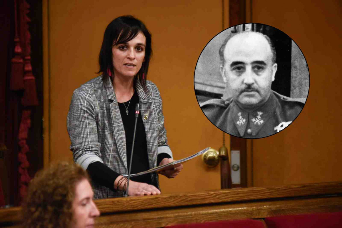 Sílvia Orriols, Francisco Franco   CANVA PRO