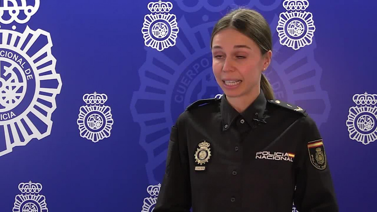 Thalía Andrés, portavoz Policía Nacional