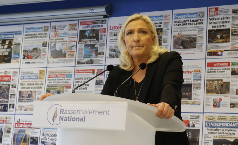 Marine Le Pen, inhabilitada per presentar a les eleccions presidencials per un Tribunal de París