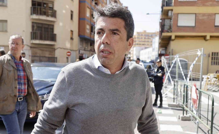 Detingut un home per amenaçar de mort a Carlos Mazón a través de les xarxes socials