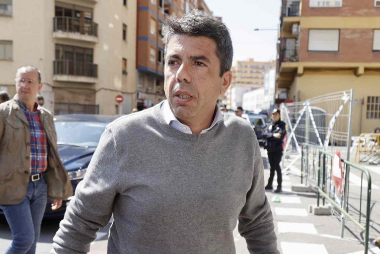 Detingut un home per amenaçar de mort a Carlos Mazón a través de les xarxes socials