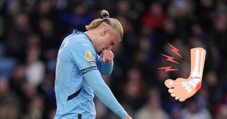 Haaland, KO: el noruec del City es perdrà bona part de la recta final de temporada