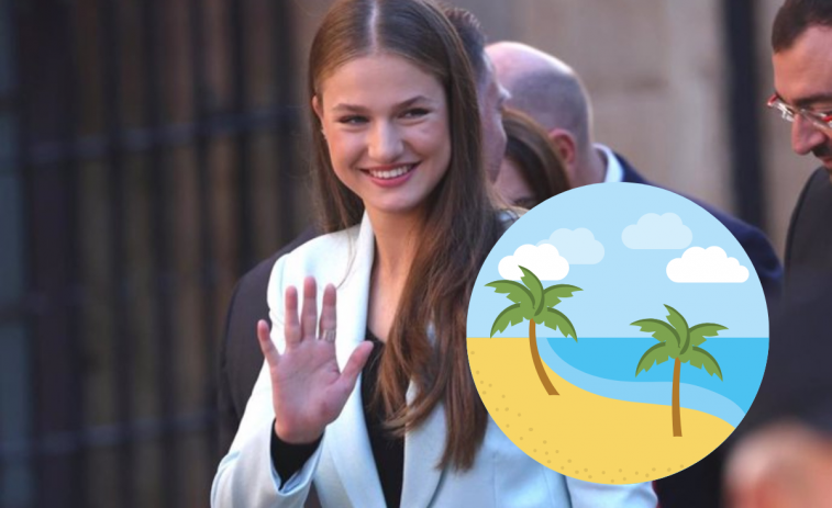 La infanta Leonor, enxampada a la platja: la filla del rei Felip VI gaudeix del bon temps a l'Uruguai